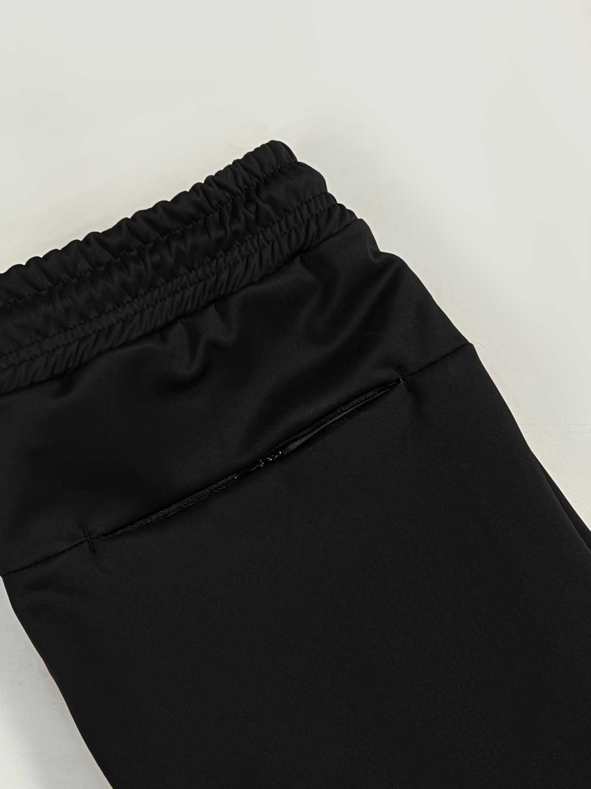 Black Premium Active Wear Trouser-BeBold