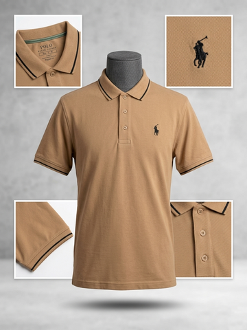 Performance Polo Tee - Cotton | Skin | Quick-Dry and UV Protection