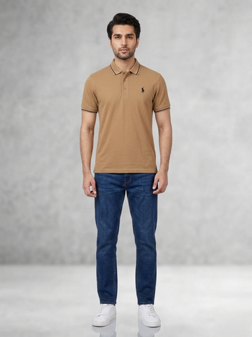 Performance Polo Tee - Cotton | Skin | Quick-Dry and UV Protection