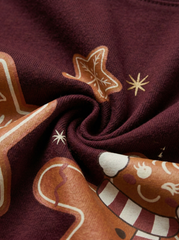 100% Cotton Ginger Cookie Printed T-Shirt for Girls | Soft Single Jersey | Sizes 2T to 16