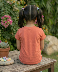 100% Cotton Unity  Printed T-Shirt for Girls | Soft Single Jersey | Sizes 2T to 16