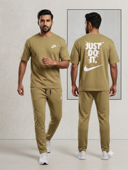 Track Suit for Mens - Beige Color