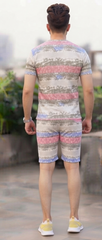 T-Shirt Printed + Shorts – Summer Wear (WYTS107)