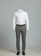 Off White Formal Shirt-Bebold