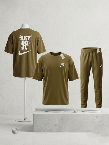 Track Suit for Mens - Golden Brown Color