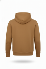 Tan Comfortable Hoodie Withe Unique Style -Bebold