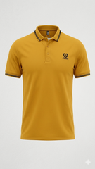 Classic Polo Tee Shirt -Mustard Color