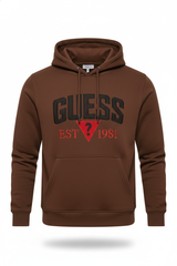 Brown Comfortable Hoodie Withe Unique Style -Bebold