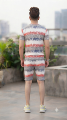 T-Shirt Printed + Shorts – Summer Wear (WYTS104)