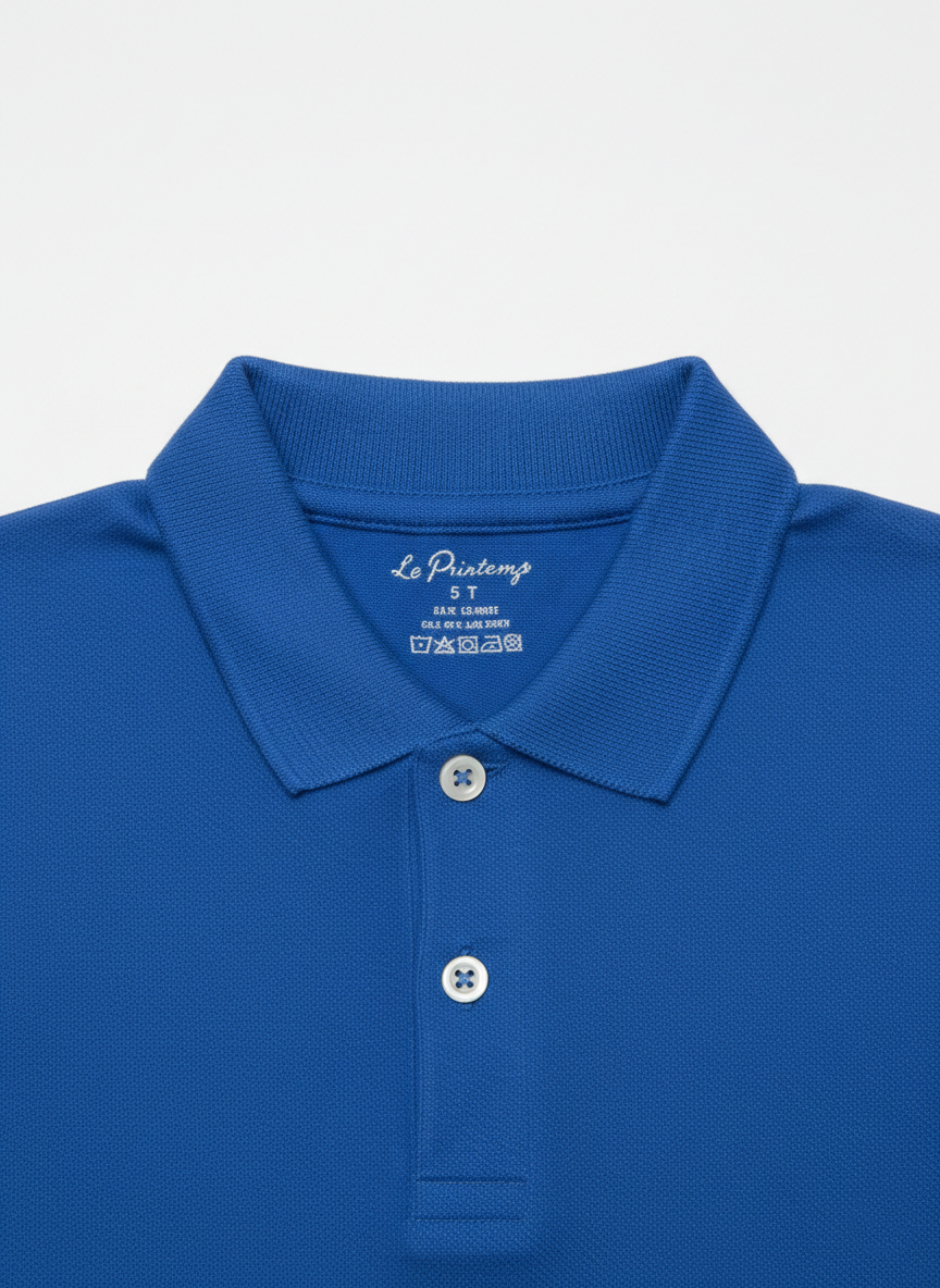 100% Cotton Royal Blue for Kids (9 Months - 5 Years) - Skin Friendly & Regular Fit