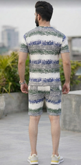 T-Shirt Printed + Shorts – Summer Wear (WYTS108)