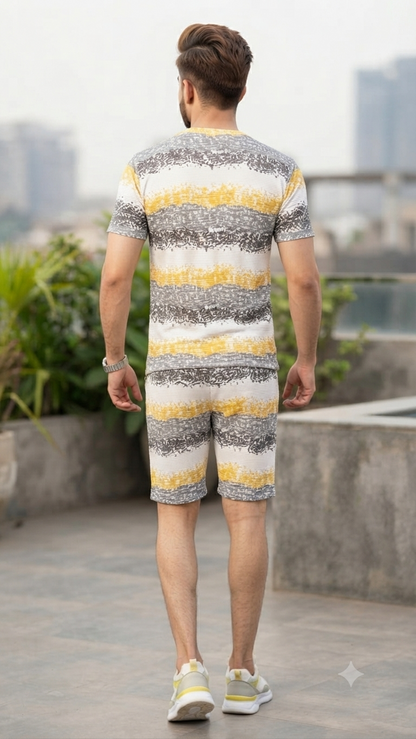 T-Shirt Printed + Shorts – Summer Wear (WYTS101)