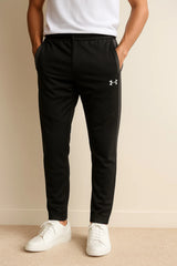 Black Waffle Fit Trouser - Bebold