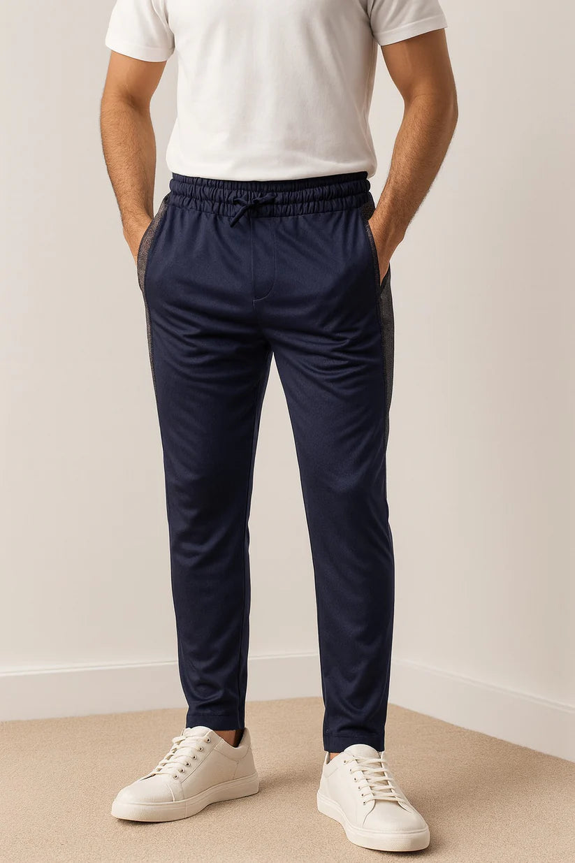 Navy Active Line Trouser - Bebold