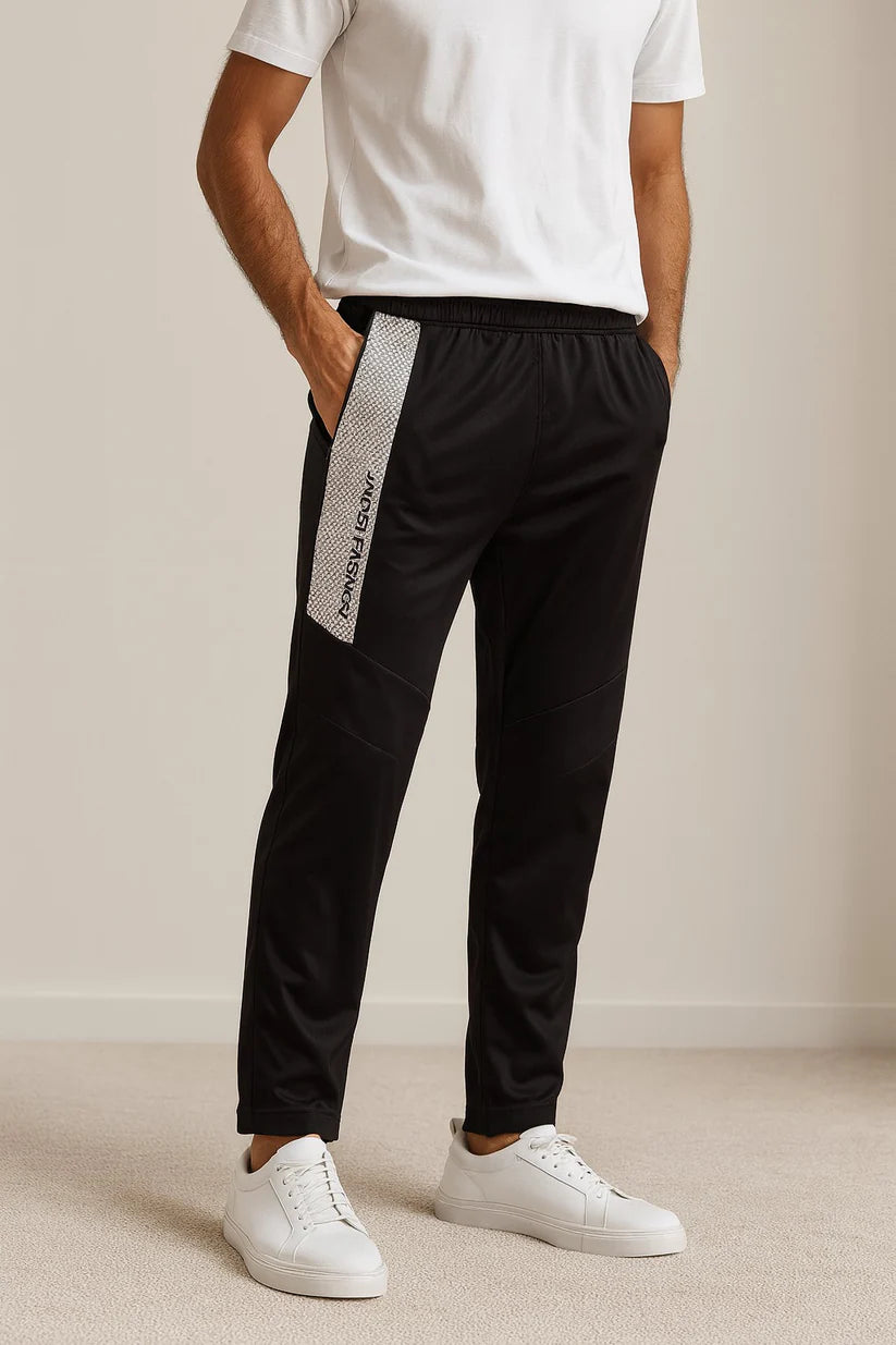 Black Active Line Trouser - Bebold
