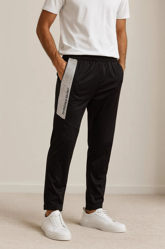 Black Active Line Trouser - Bebold