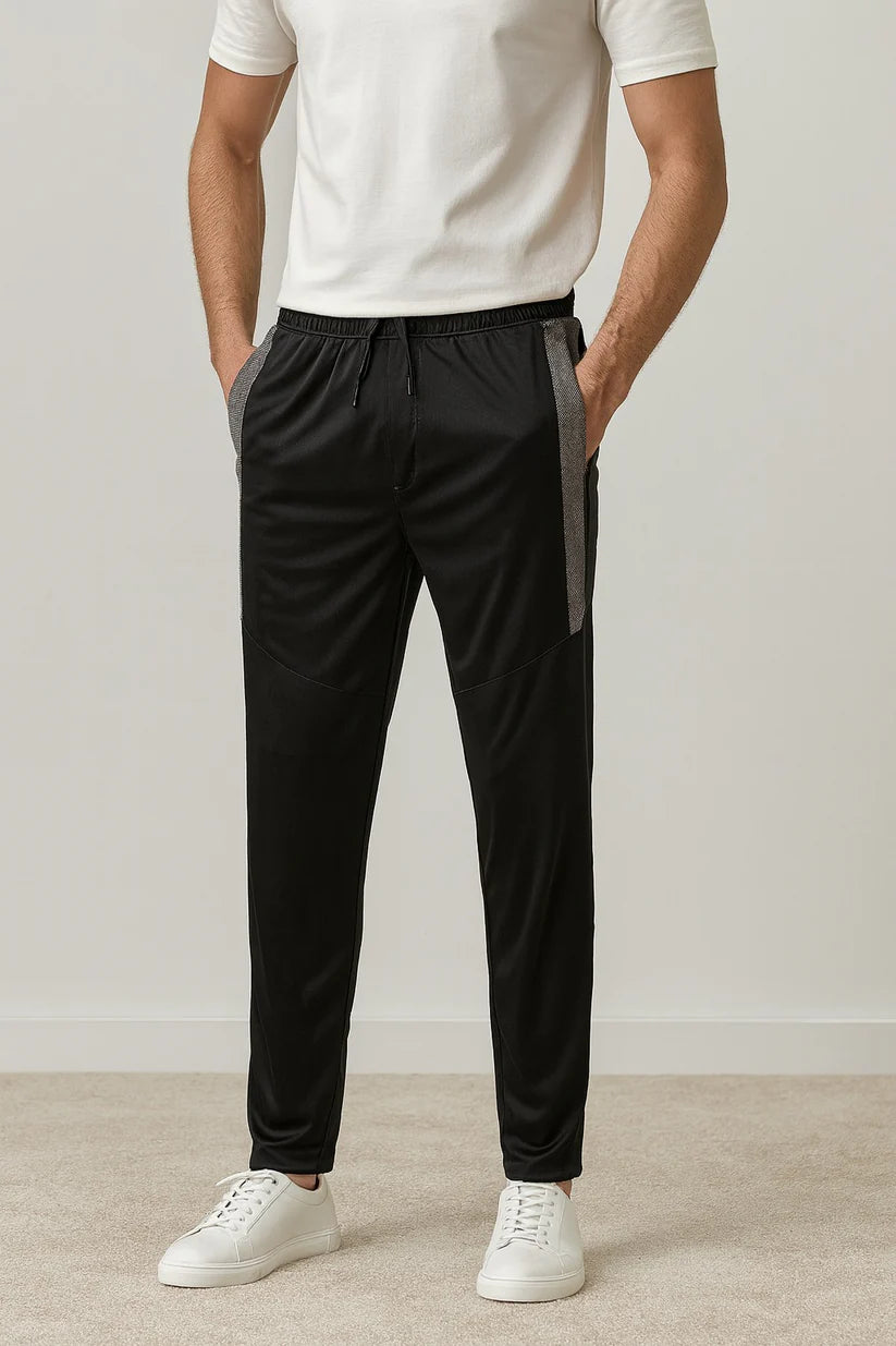 Black Active Line Trouser - Bebold