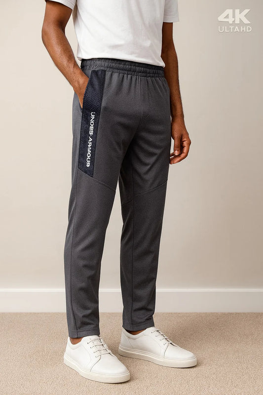 Gray Active Line Trouser - Bebold