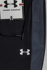 Black Waffle Fit Trouser - Bebold