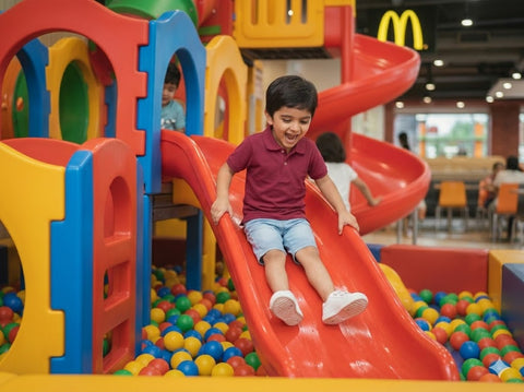 100% Cotton Red for Kids (9 Months - 5 Years) - Skin Friendly & Regular Fit