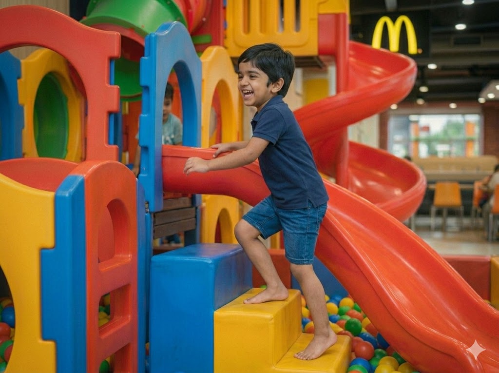 100% Cotton Blue Polo for Kids (9 Months - 5 Years) - Skin Friendly & Regular Fit