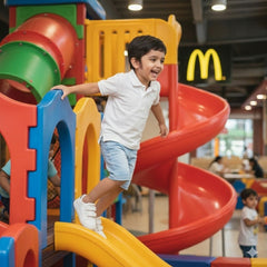 100% Cotton white Polo for Kids (9 Months - 5 Years) - Skin Friendly & Regular Fit