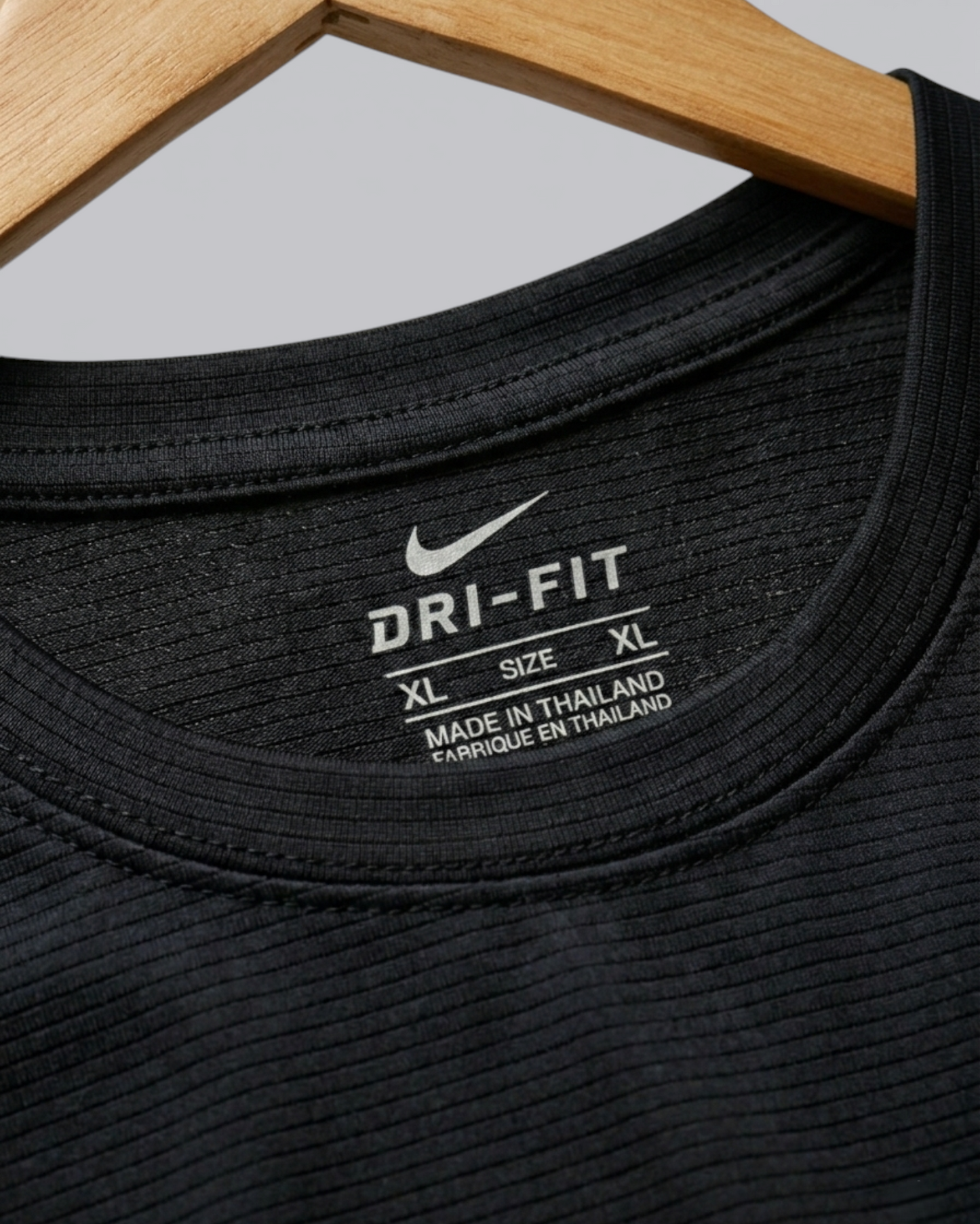 Premium Black Dry Fit Tee | Gym & Casual Wear