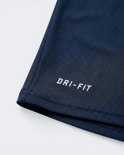 Premium Navey Blue Dry Fit Tee | Gym & Casual Wear