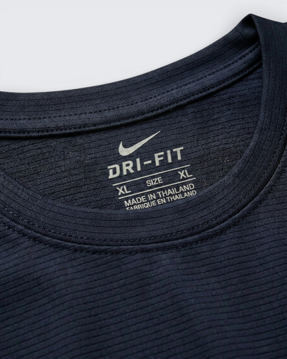 Premium Navey Blue Dry Fit Tee | Gym & Casual Wear