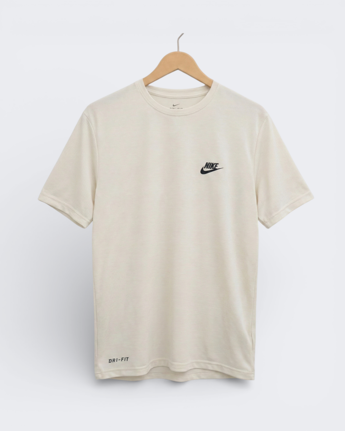 Premium Off White Dry Fit Tee | Gym & Casual Wear