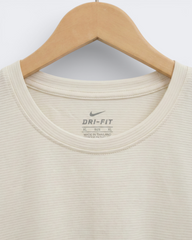 Premium Off White Dry Fit Tee | Gym & Casual Wear
