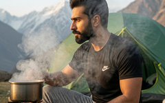 Premium Black Dry Fit Tee | Gym & Casual Wear