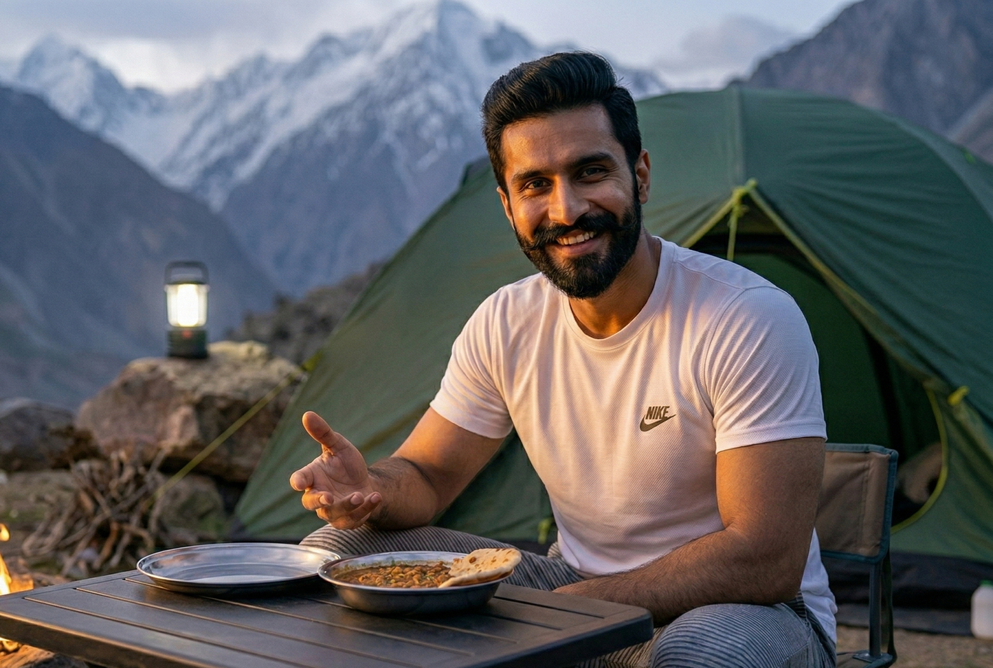 Premium Off White Dry Fit Tee | Gym & Casual Wear