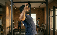 Premium Navey Blue Dry Fit Tee | Gym & Casual Wear