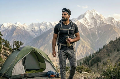 Premium Black Dry Fit Tee | Gym & Casual Wear