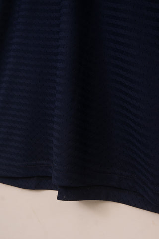 Blue Mesh Stretch Sports T‑Shirt – BeBold