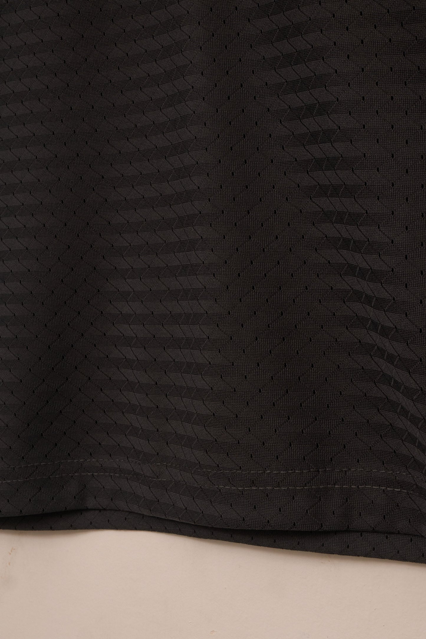 Grey Mesh Strech Sports T‑Shirt – BeBold