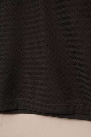Grey Mesh Stretch Sports T‑Shirt – BeBold
