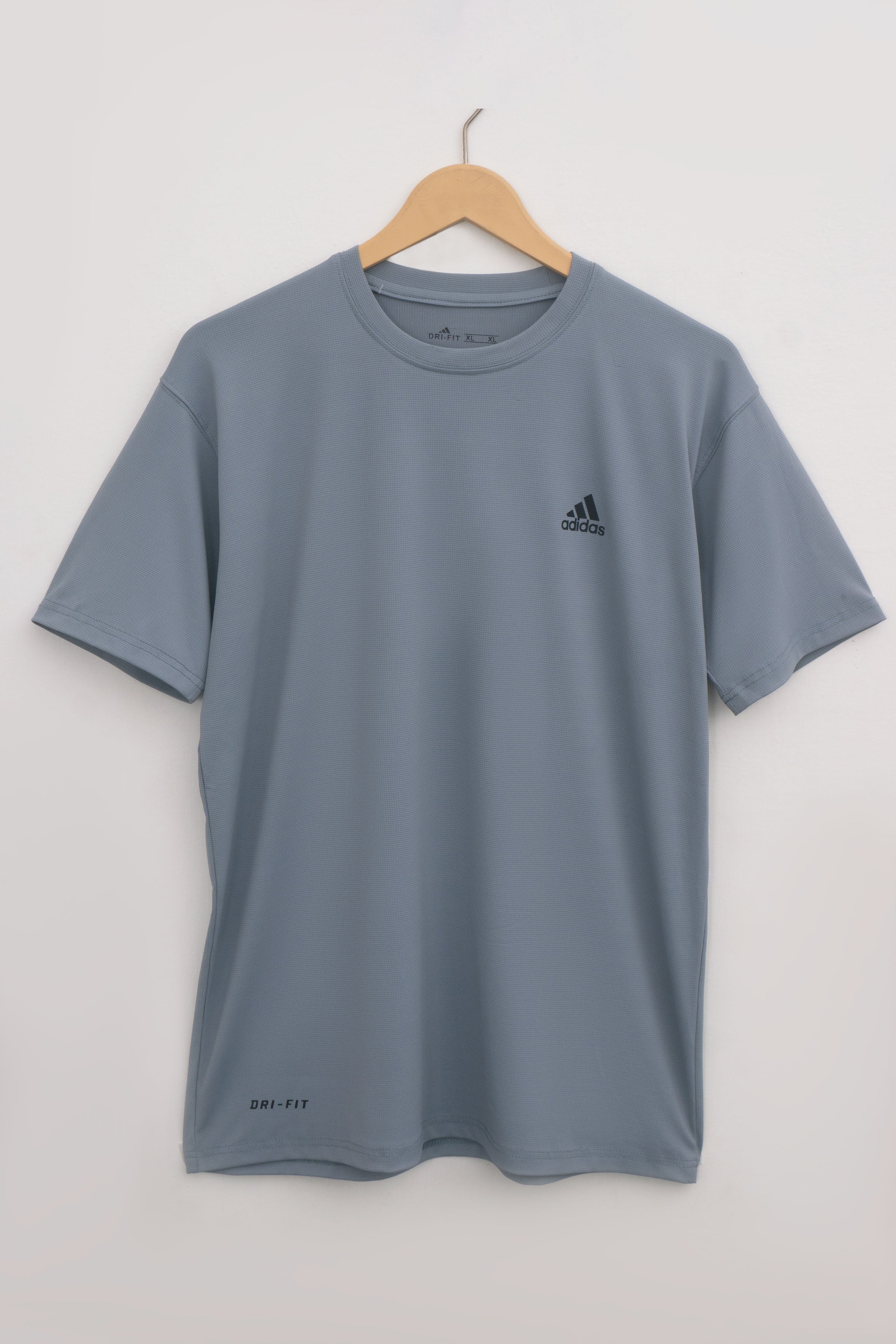 Gray Dri-fit 4 Way Strech T‑Shirt-BeBold