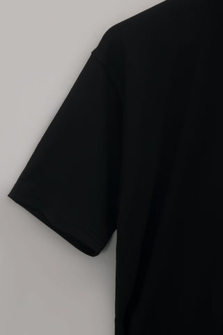 Black Dri-fit 4 Way Stretch T‑Shirt-BeBold