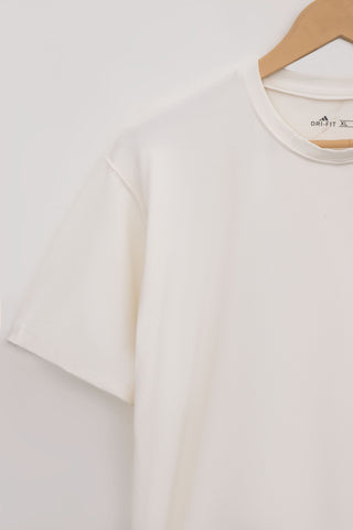 Off White Dri-fit 4 Way Stretch T‑Shirt-BeBold