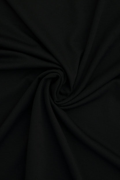 Black Dri-fit 4 Way Stretch T‑Shirt-BeBold