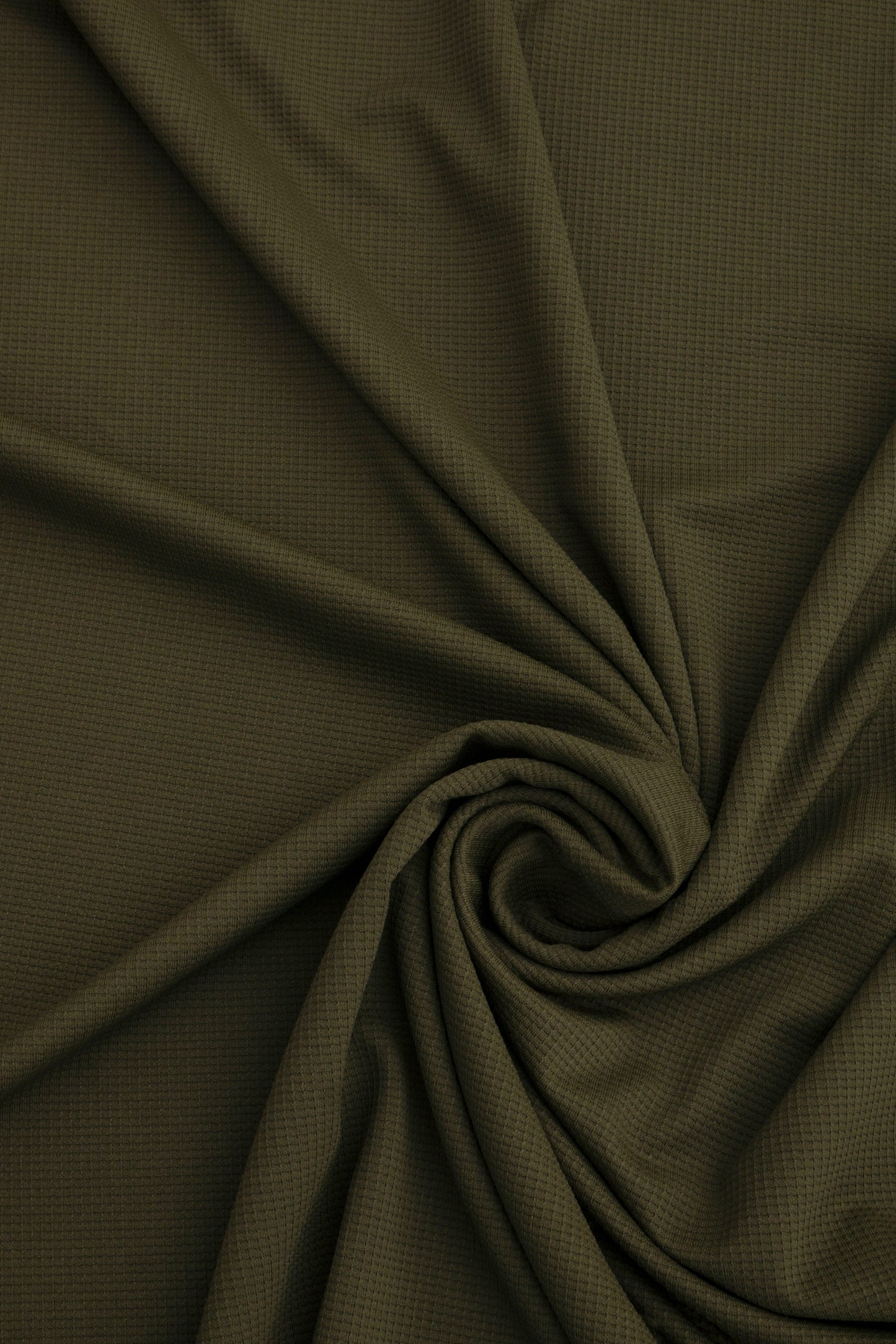 Olive Green Dri-fit 4 Way Strech T‑Shirt-BeBold