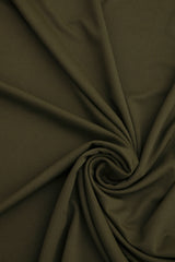 Olive Green Dri-fit 4 Way Strech T‑Shirt-BeBold