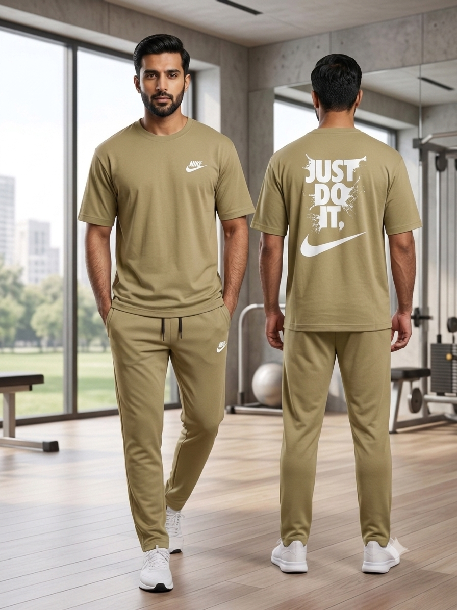 Track Suit for Mens - Beige Color