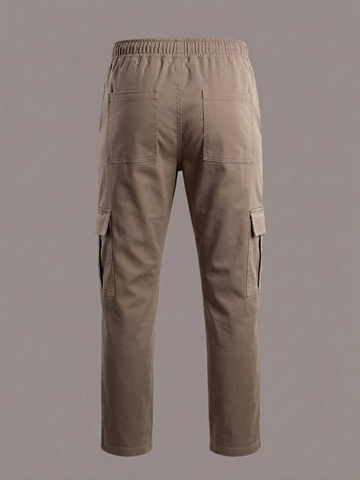 Premium Cargo Trouser Tan Brown Color - bebold