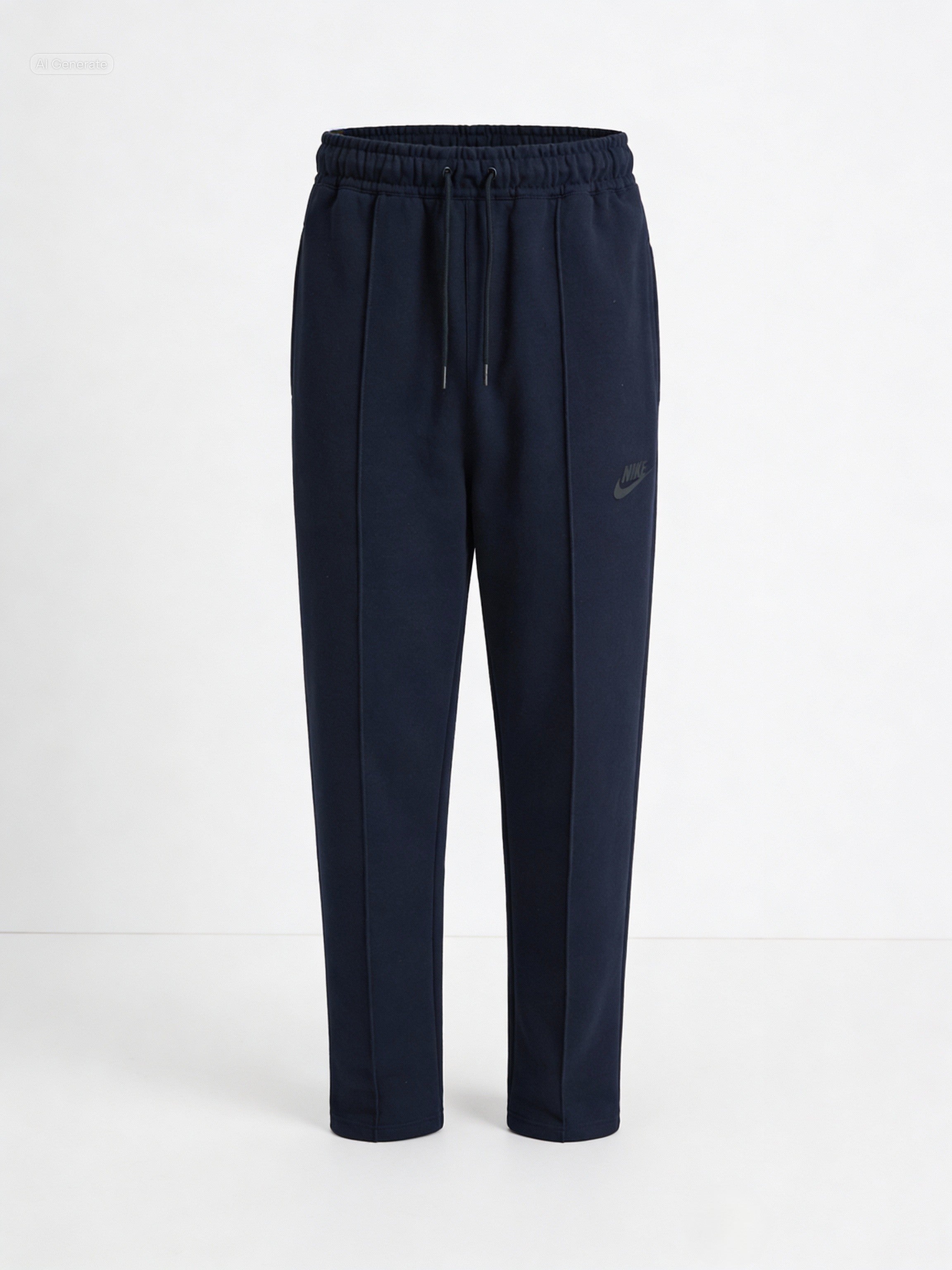 Charcoal black Premium Interlock Trousers-BeBold