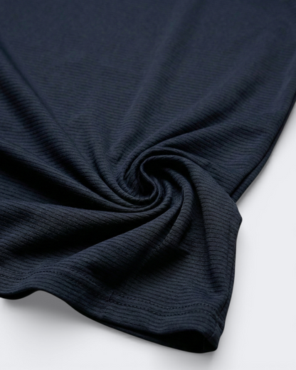 Imported 4-Way Stretch Dry Fit T-Shirt | Navey Blue