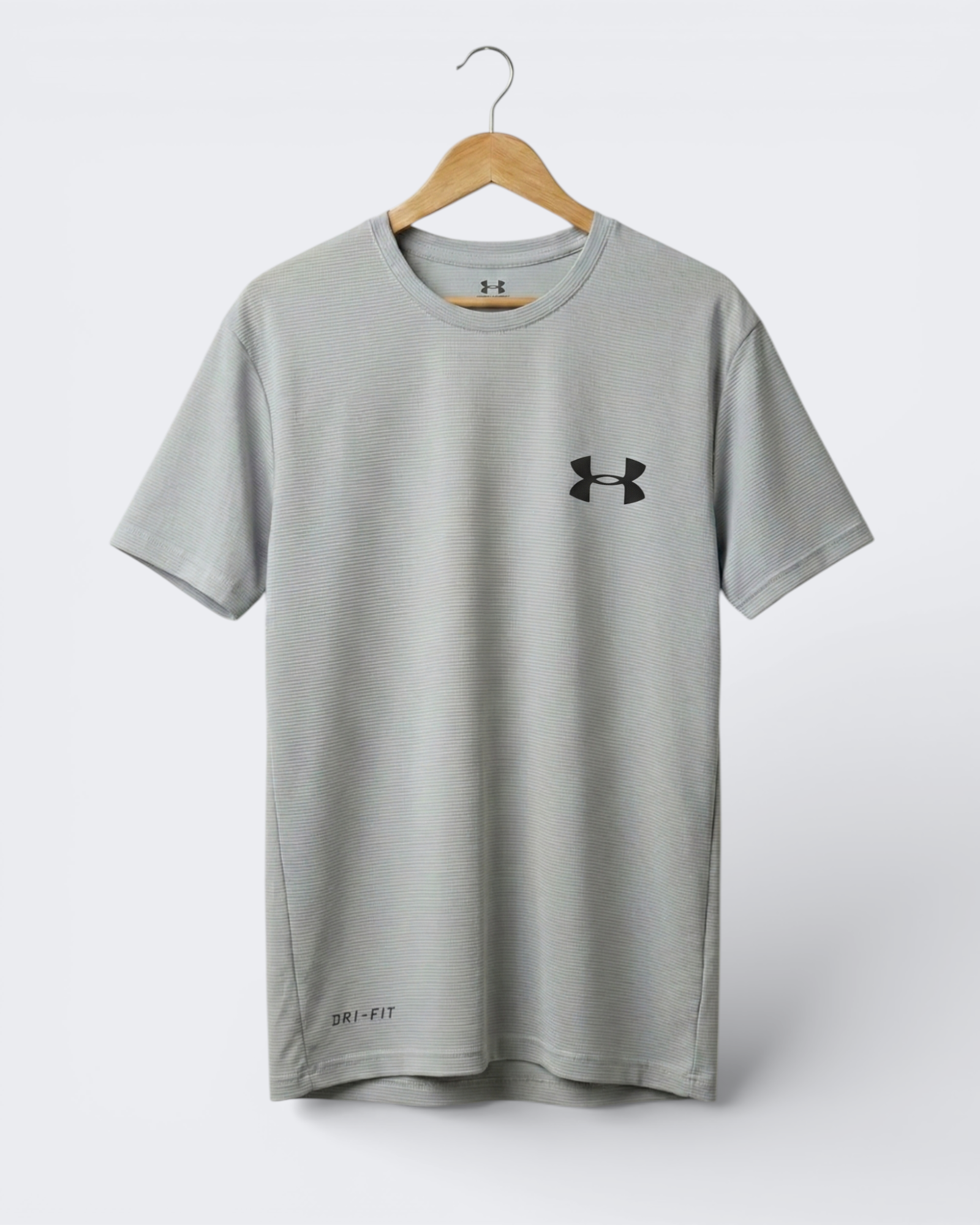 Imported 4-Way Stretch Dry Fit T-Shirt | Gray