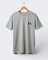 Imported 4-Way Stretch Dry Fit T-Shirt | Gray